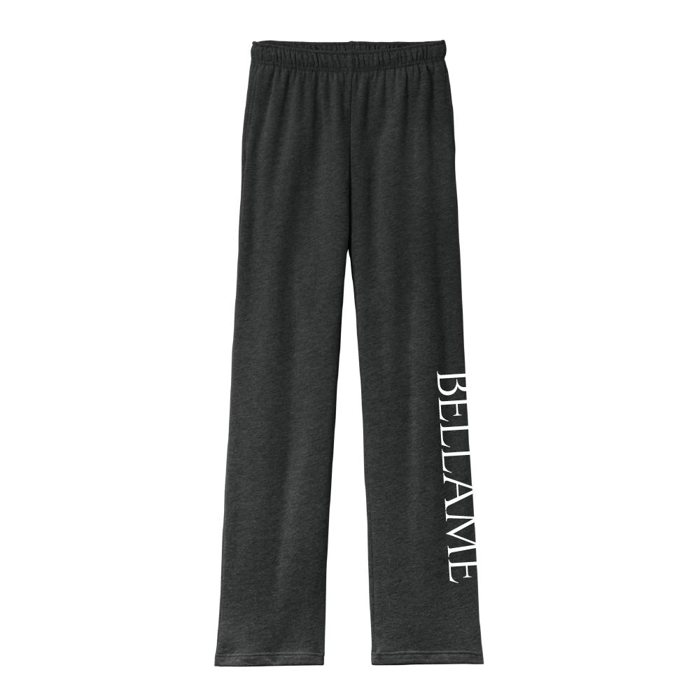 Bella+Canvas Unisex Spone Fleece Straight Leg Sweatpants