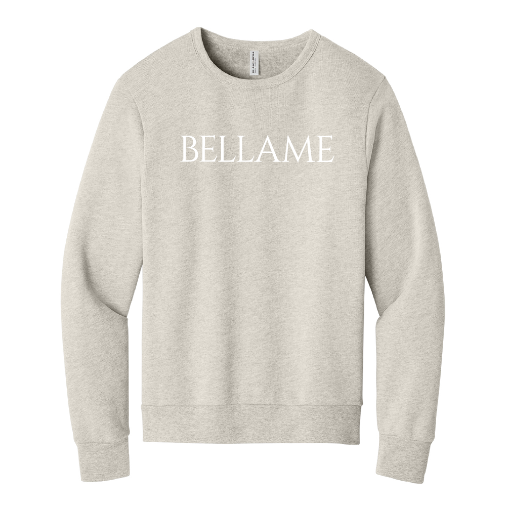 Bella+Canvas Unisex Sponge Fleece Classic Crewneck Sweatshirt