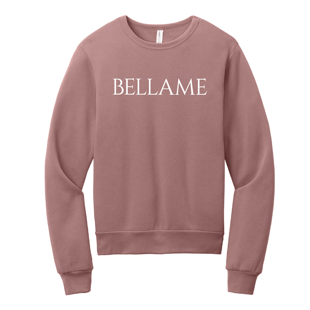 Bella+Canvas Unisex Sponge Fleece Classic Crewneck Sweatshirt