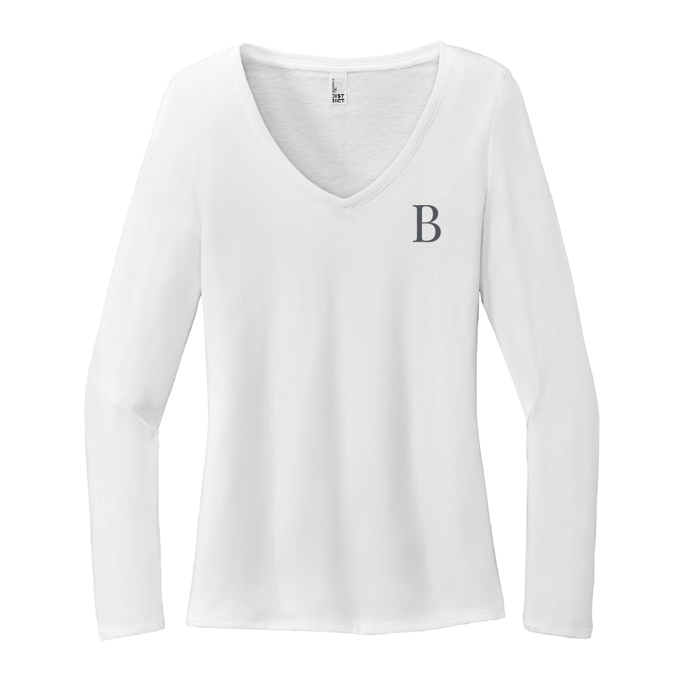 District® Women’s Perfect Tri® Long Sleeve V-Neck Tee