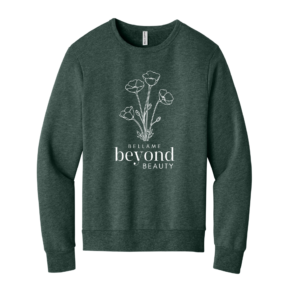 Bellame Beyond Beauty Unisex Sponge Fleece Classic Crewneck Sweatshirt