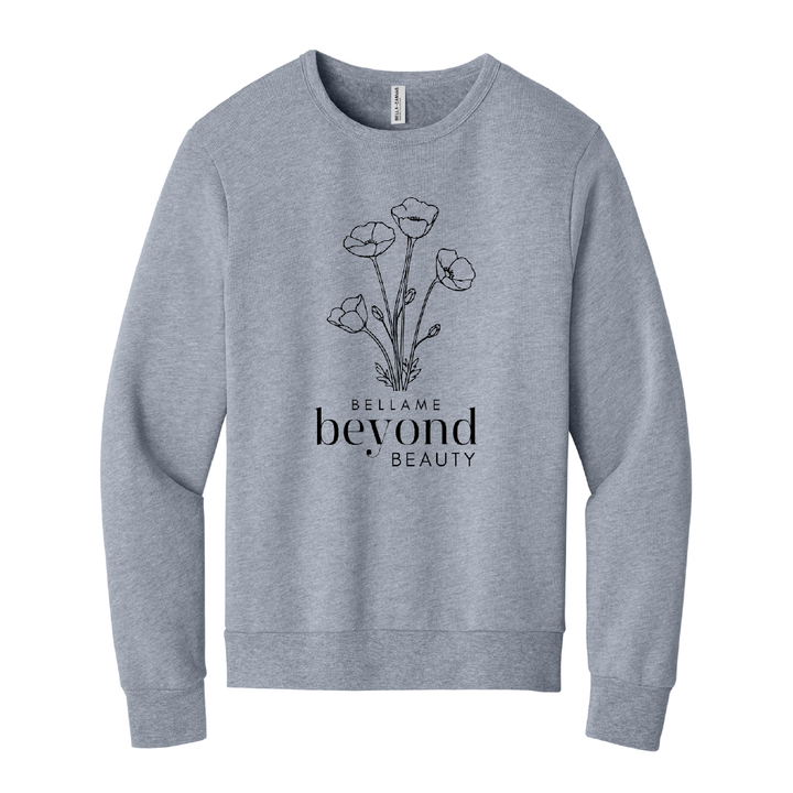 Bellame Beyond Beauty Unisex Sponge Fleece Classic Crewneck Sweatshirt