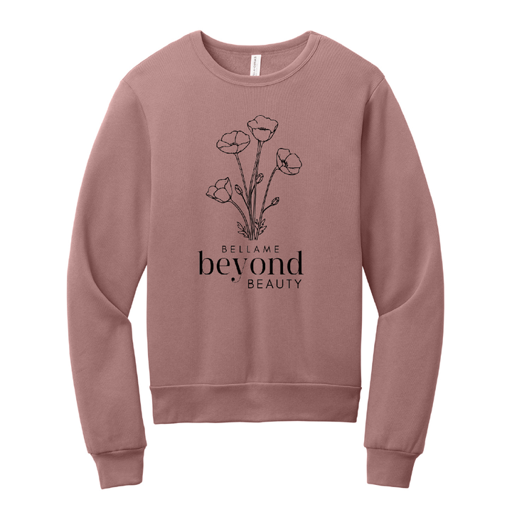 Bellame Beyond Beauty Unisex Sponge Fleece Classic Crewneck Sweatshirt